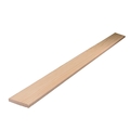 Alexandria Moulding Panel Strip, 96 in L, 2 in W, Pine Wood WM970-20096C1